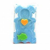 Матрасик + мочалочка для купания Twins