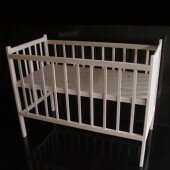 Кроватка КФ1 ольха