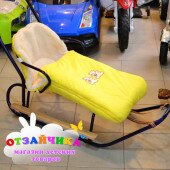 Зимний меховой конверт на овчине